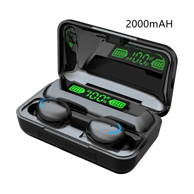 Wireless Bluetooth Earphones with LED Display