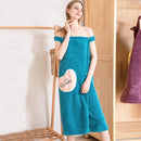 Funky Wearable Bathrobe Towel