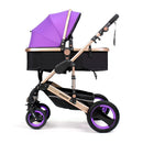Lightweight 3-in-1 Luxury Baby Stroller