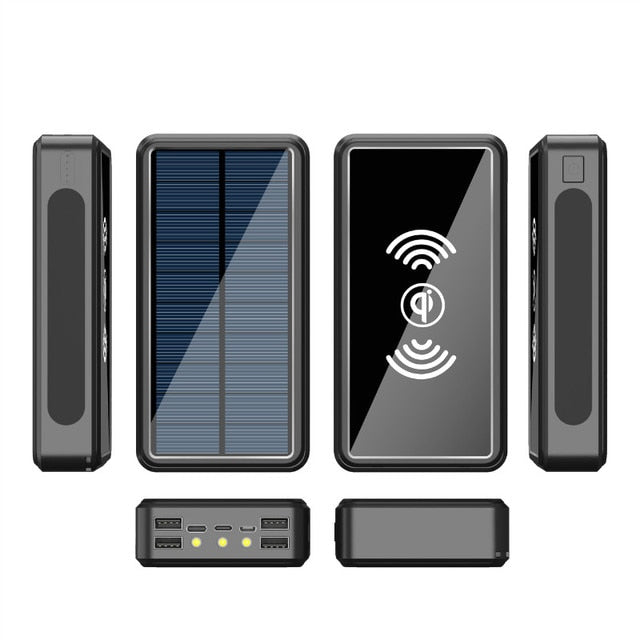 Wireless Solar Power Bank Capacity