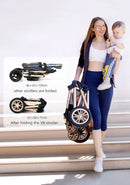 Lightweight 3-in-1 Luxury Baby Stroller