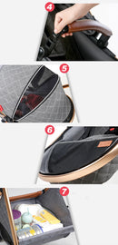 Lightweight 3-in-1 Luxury Baby Stroller