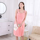 Funky Wearable Bathrobe Towel