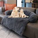 Large Dog Bed Cover Protector Warm Calming Plush