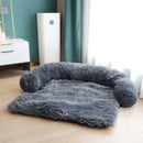 Large Dog Bed Cover Protector Warm Calming Plush