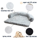 Large Dog Bed Cover Protector Warm Calming Plush