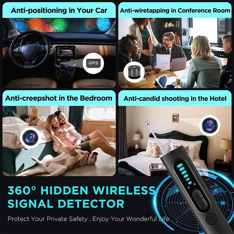 Hidden Camera Detector for Hotel Travel use
