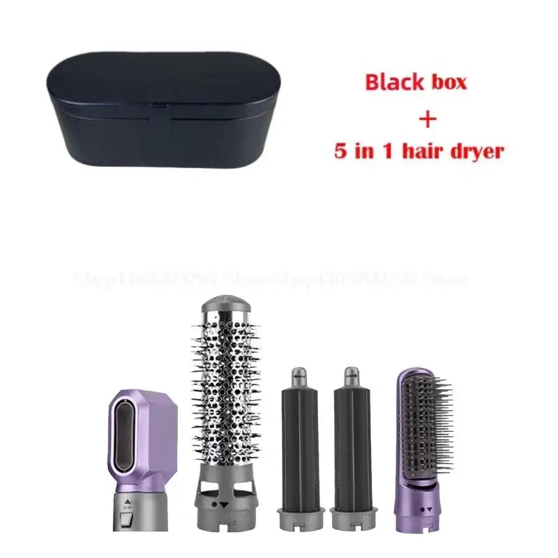 5 in 1 Hair Dryer Hair Brush Professional Curling Iron For Hair Styling Tool