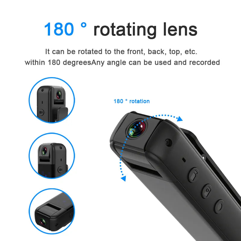 Trendy wearable hotspot camera with night vision