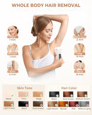 Professional IPL Hair Removal Laser 999900 Flashes Painless Pulsed Light Epilator HR/RA/SC 3 in 1 Whole Body Treament Home Use
