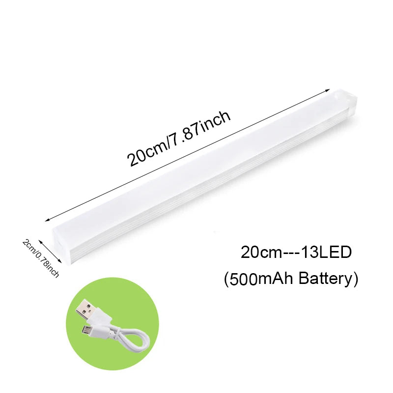 Wireless LED Night Light Motion Sensor Light Closet Night Lamp For Kitchen Bedroom Detector Light Cabinet Staircase Backlight