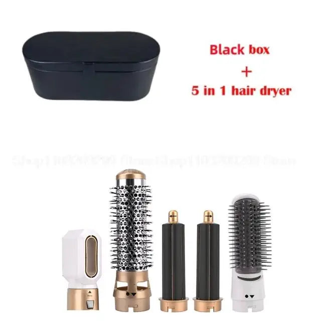 5 in 1 Hair Dryer Hair Brush Professional Curling Iron For Hair Styling Tool