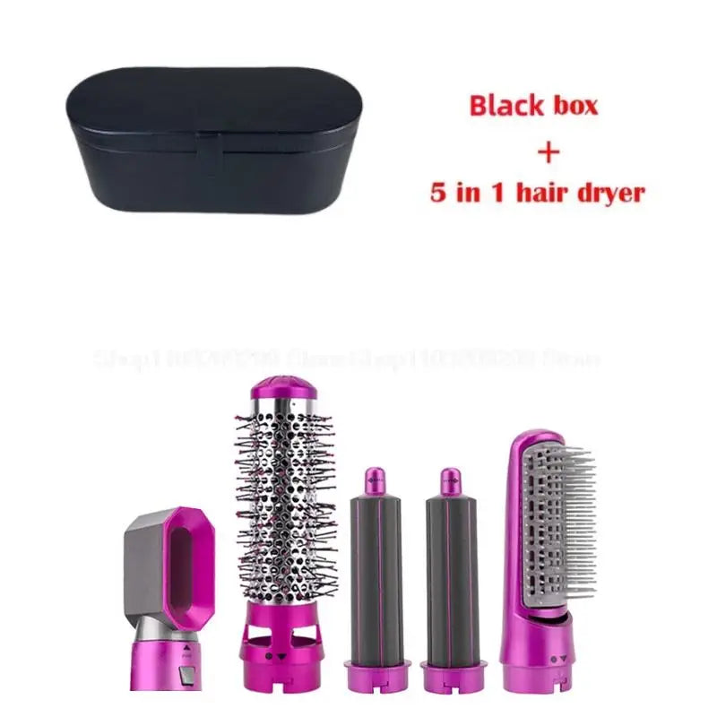 5 in 1 Hair Dryer Hair Brush Professional Curling Iron For Hair Styling Tool