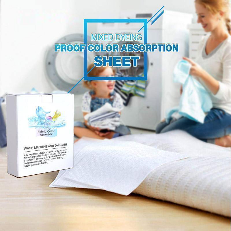Anti-Dyeing Color Absorption Sheet (24 pcs) - household-ideals