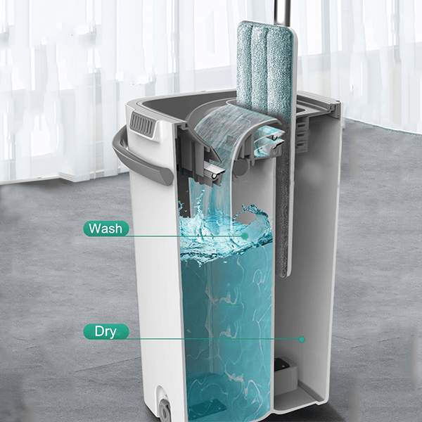 4-in-1 Multi-functional Hands-free Mop - household-ideals