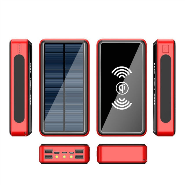 Wireless Solar Power Bank Capacity