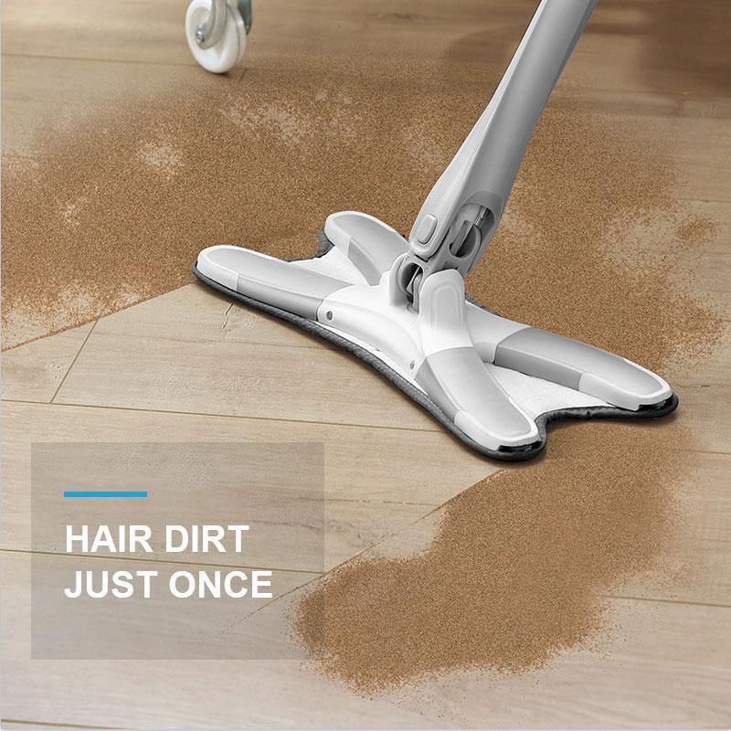 Hand-free Flat Floor Mop - lifehacks-home