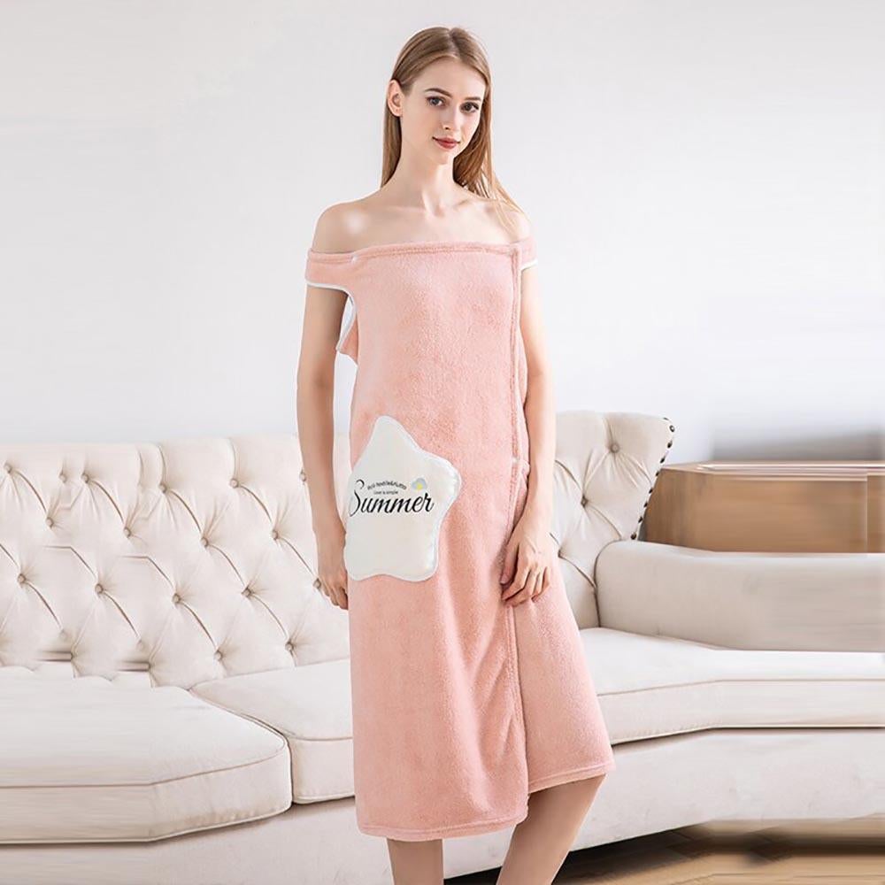 Funky Wearable Bathrobe Towel
