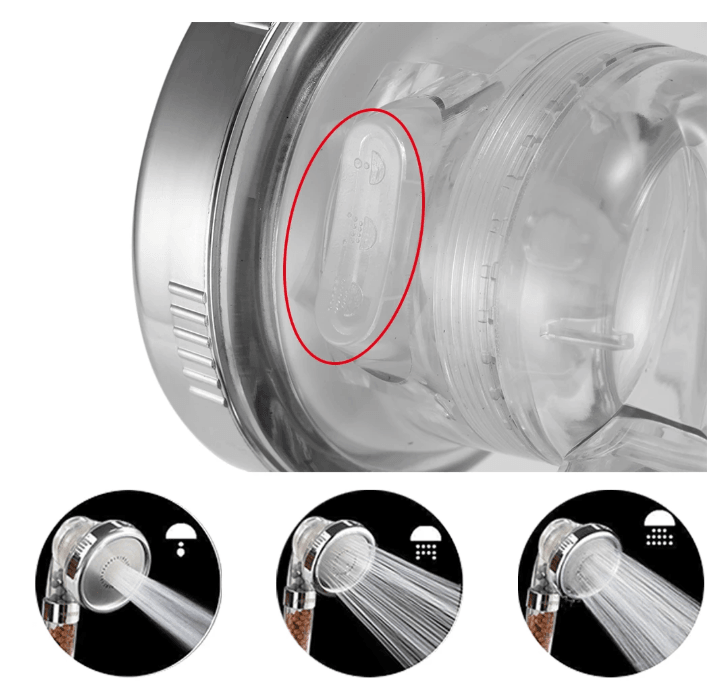 Water-saving Ionic Filtration Shower Head - household-ideals