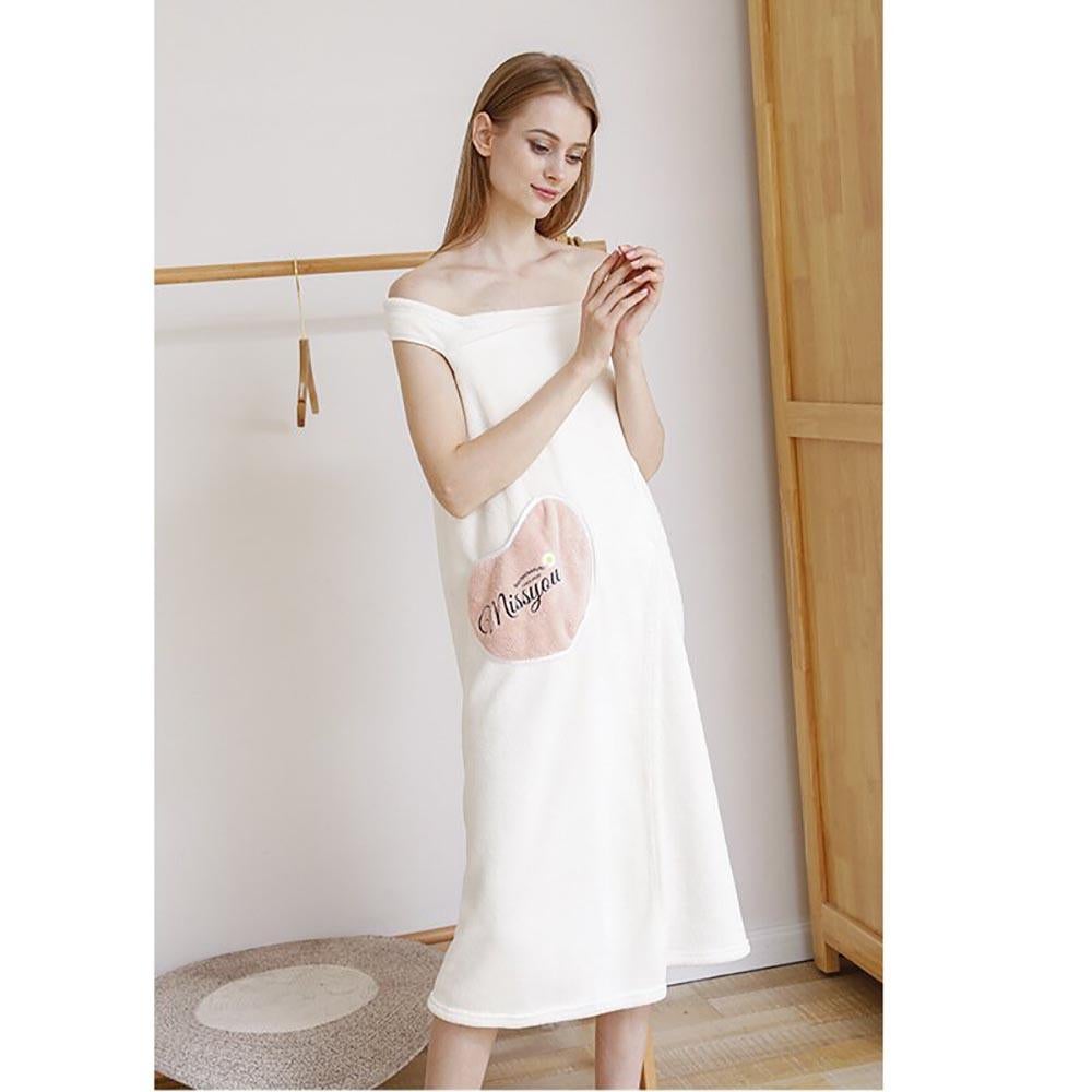 Funky Wearable Bathrobe Towel