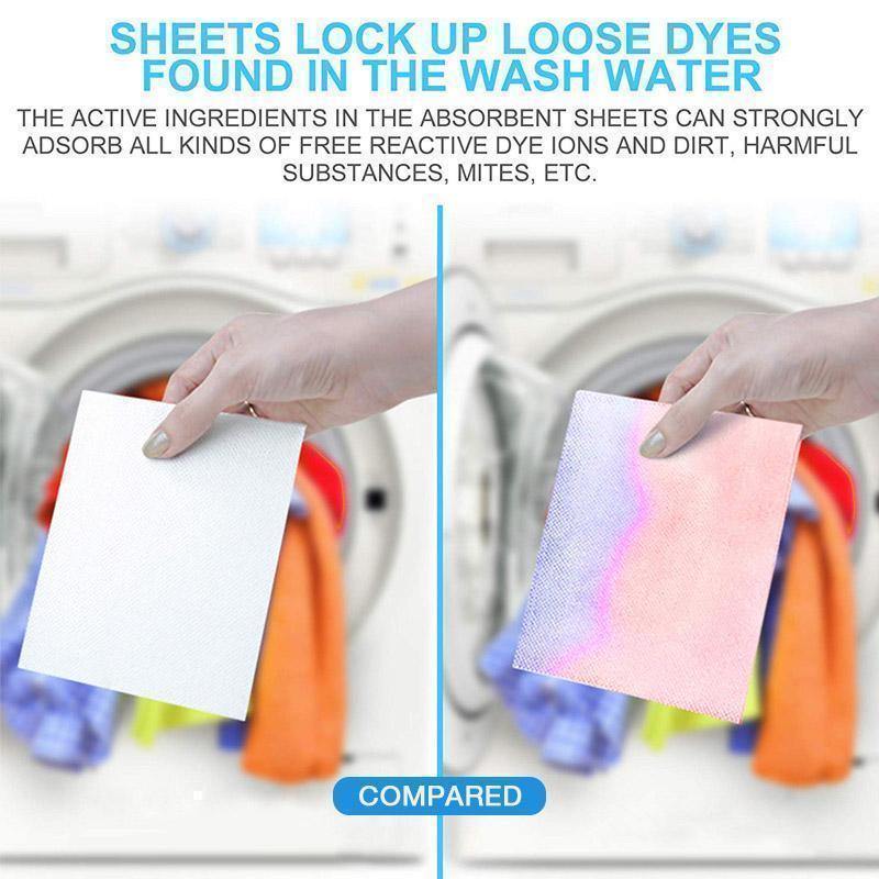 Anti-Dyeing Color Absorption Sheet (24 pcs) - household-ideals