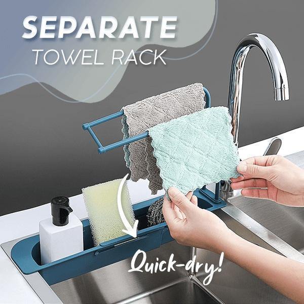 Zipcartz™ Adjustable Sink Storage Shelf Sink Holder - lifehacks-home