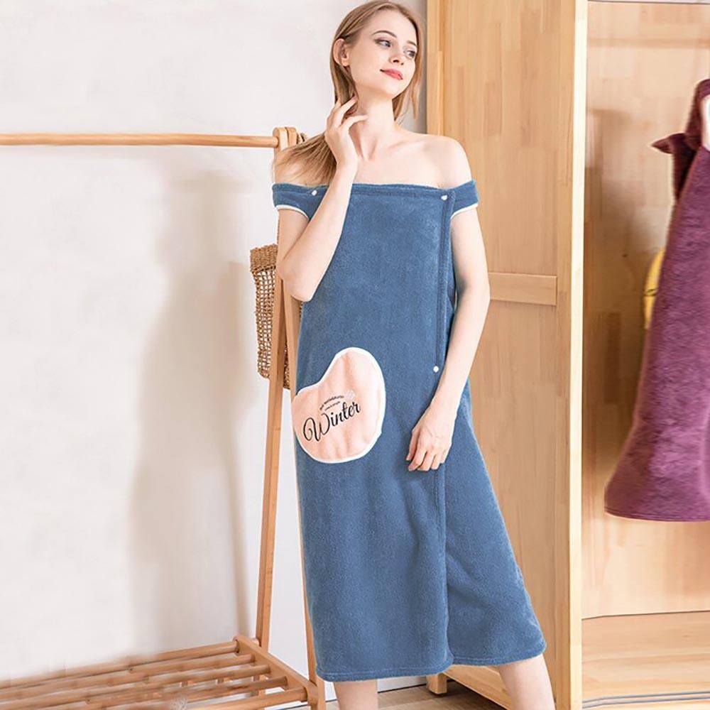 Funky Wearable Bathrobe Towel