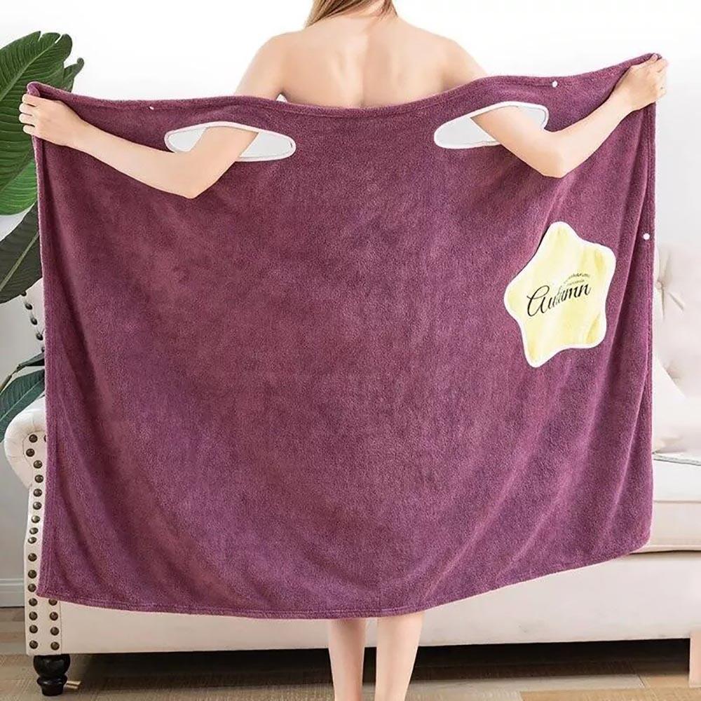 Funky Wearable Bathrobe Towel