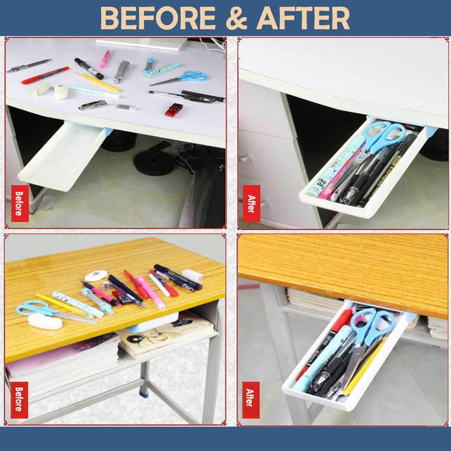 Versatile Under-The-Table Drawer - household-ideals