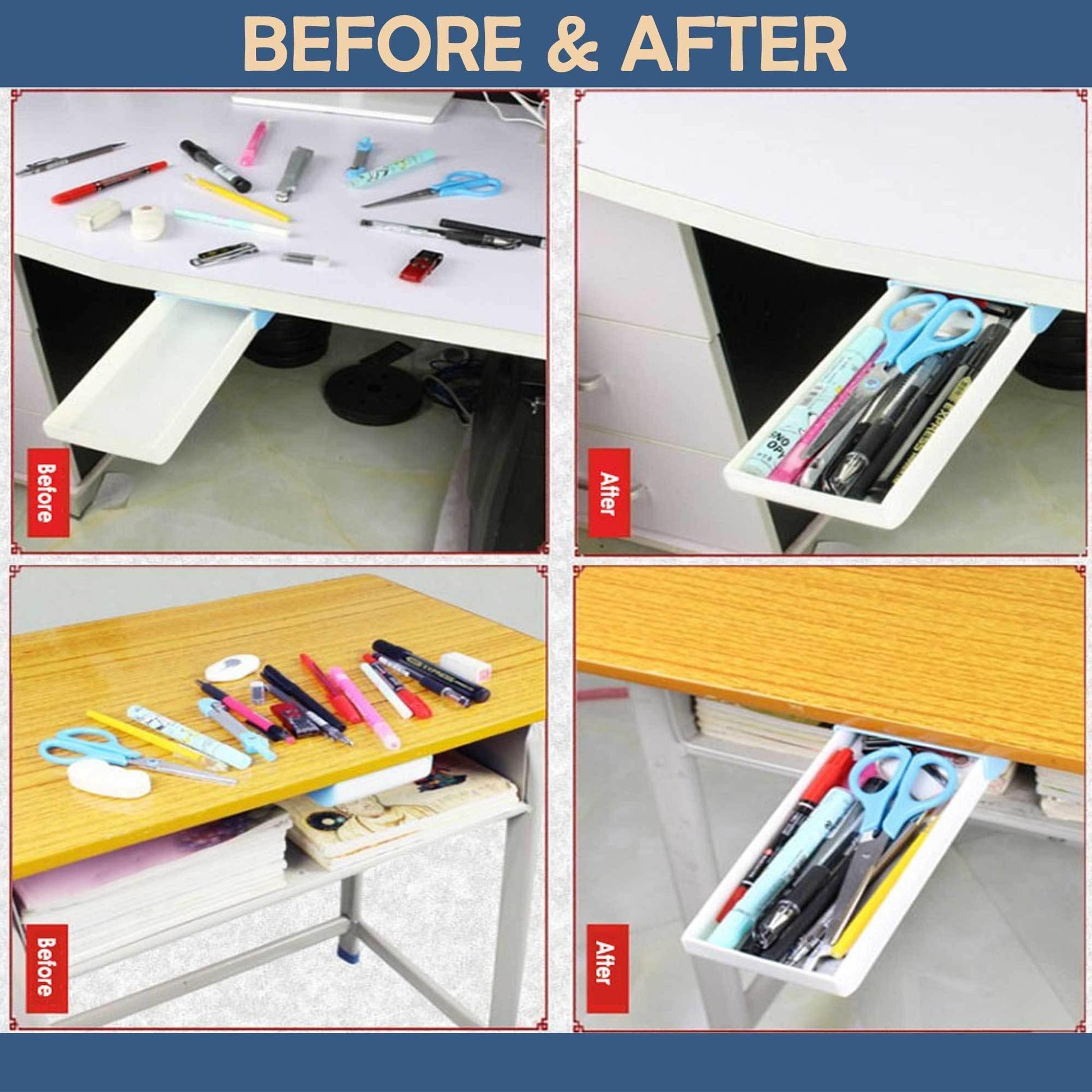 Versatile Under-The-Table Drawer - household-ideals