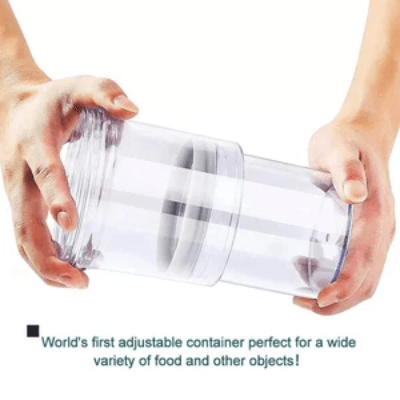Adjustable Food Storage Container (6 in 1 pack) - household-ideals