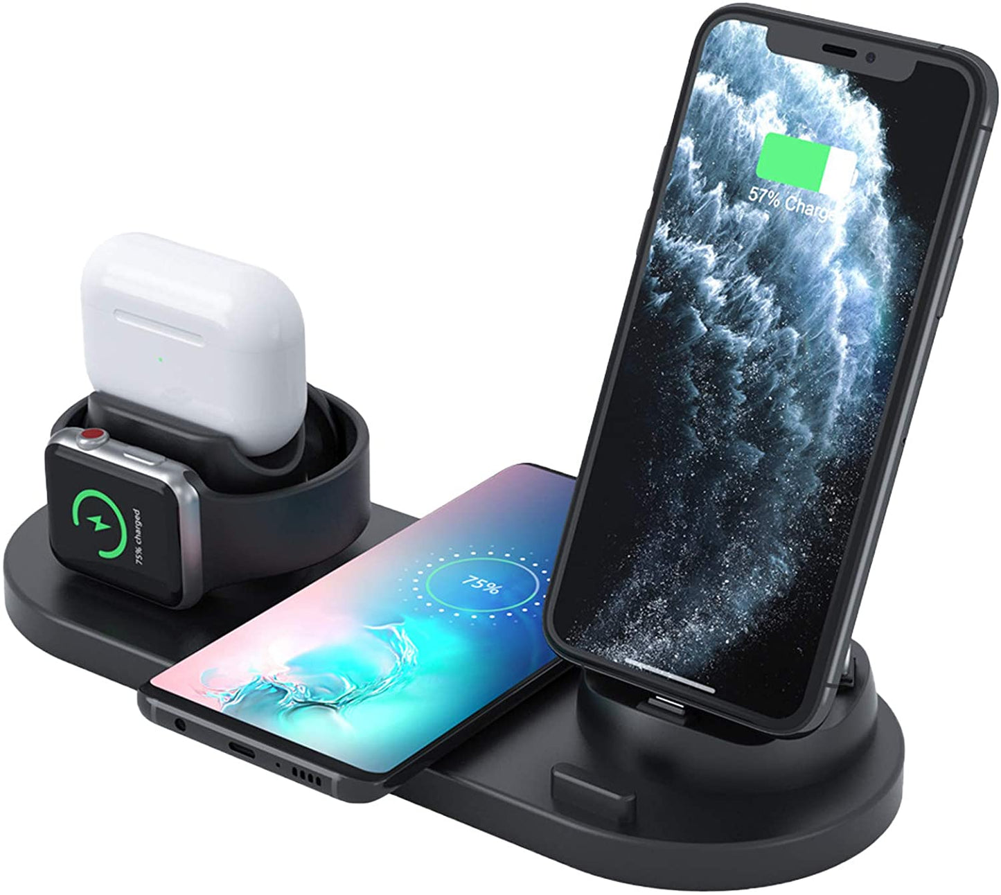 All-in-one Phone Charger Dock (Iphone, Android, Type-C phones)