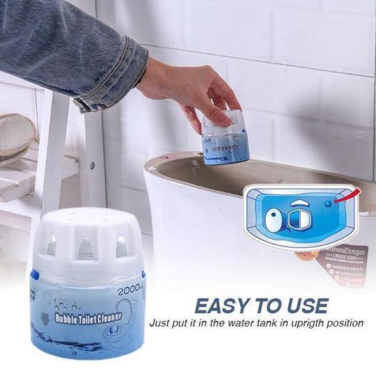Bubble Foam Toilet Cleaner - household-ideals
