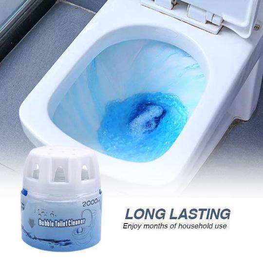 Bubble Foam Toilet Cleaner - household-ideals