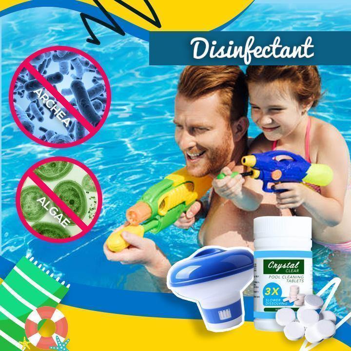 Swimming Pool Cleaning Tablet - household-ideals