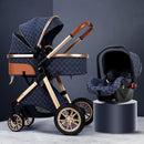 Lightweight 3-in-1 Luxury Baby Stroller