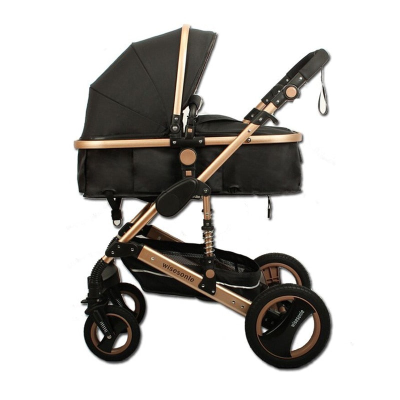 Lightweight 3-in-1 Luxury Baby Stroller