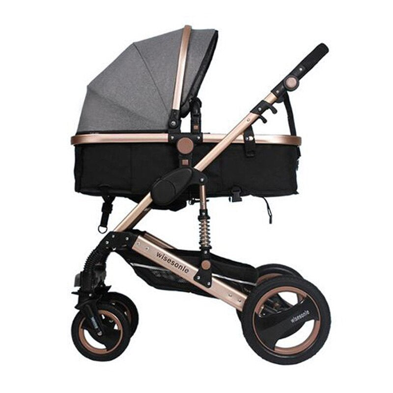 Lightweight 3-in-1 Luxury Baby Stroller