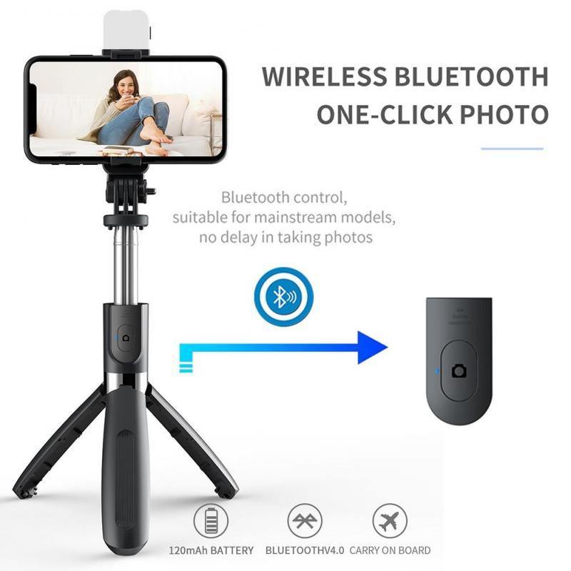 Bluetooth Selfie Stick Remote Control Tripod - lifehacks-home
