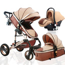 Lightweight 3-in-1 Luxury Baby Stroller