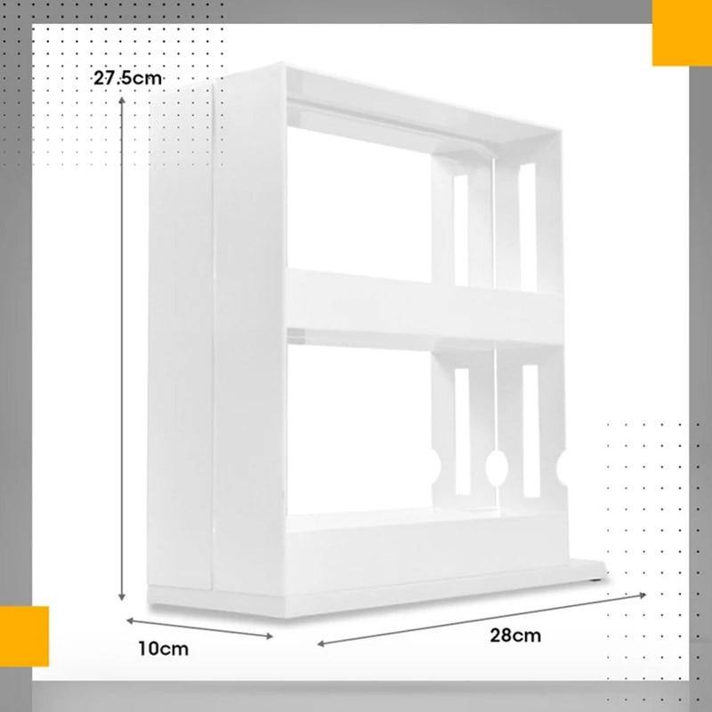 Rotational Space Saving Rack - lifehacks-home