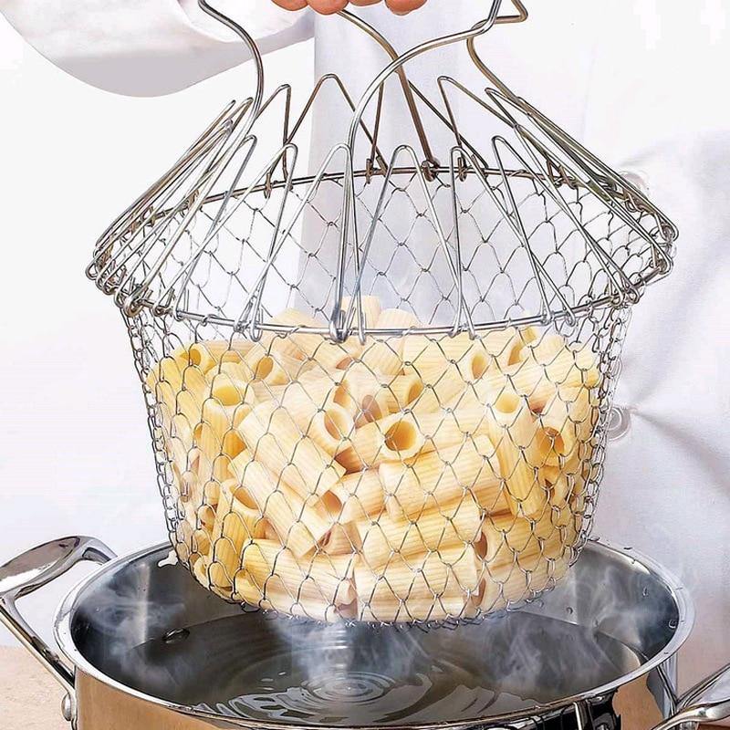 Foldable Frying Basket - lifehacks-home