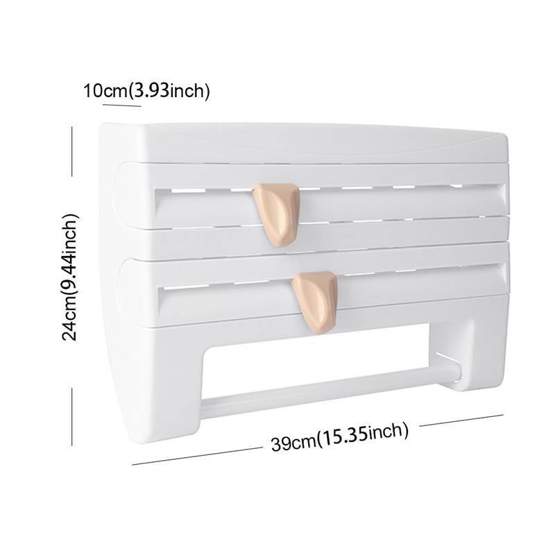 Kitchen Wrap Organizer - lifehacks-home