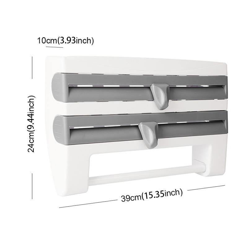 Kitchen Wrap Organizer - lifehacks-home