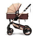 Lightweight 3-in-1 Luxury Baby Stroller