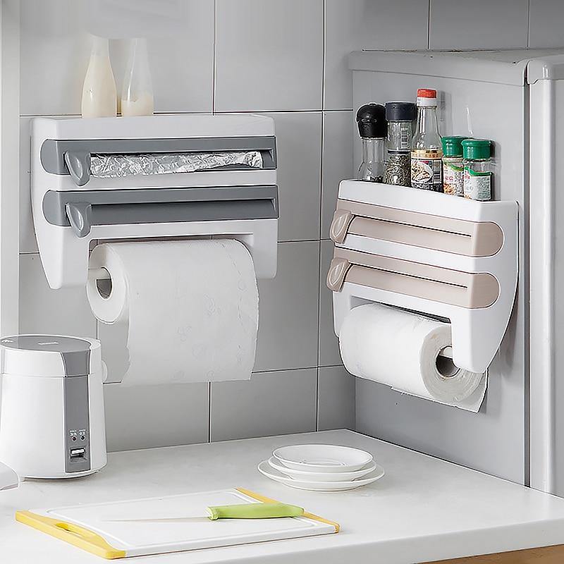 Kitchen Wrap Organizer - lifehacks-home