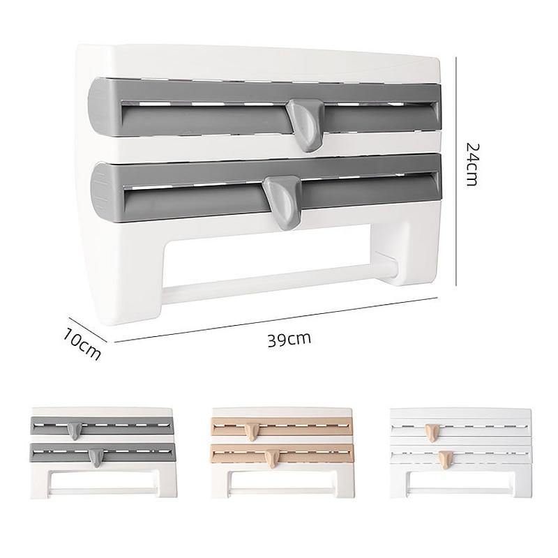 Kitchen Wrap Organizer - lifehacks-home