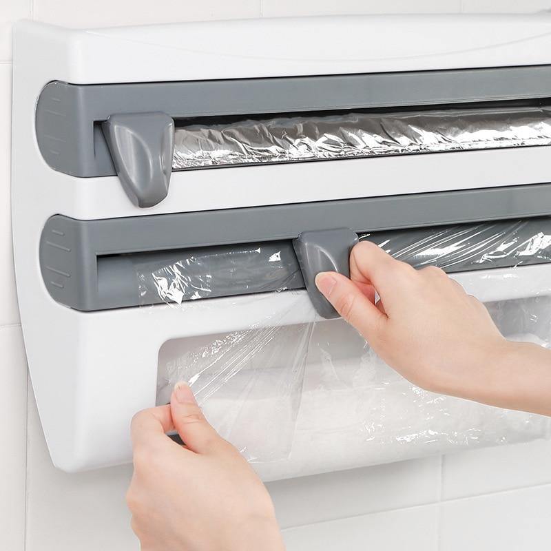 Kitchen Wrap Organizer - lifehacks-home