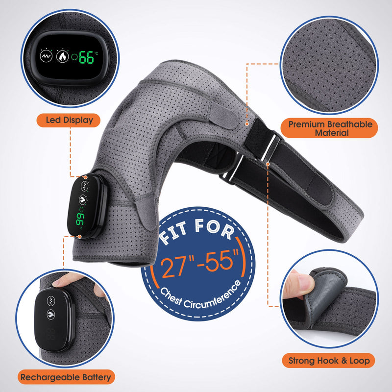 Vibralax - Electric Heating Shoulder Massager for Pain Relief