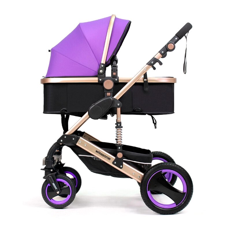 Lightweight 3-in-1 Luxury Baby Stroller